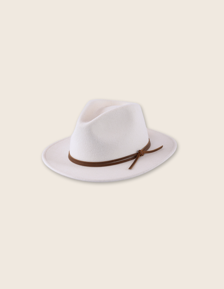 Leather Knot Hat Band